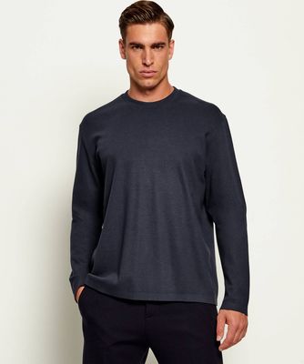 Herno - Sweter męski casual na zimę ze sklepu: Gomez Fashion Store w kategorii: Swetry męskie - zdjęcie 874714-BD9-10338_HN265M000004002