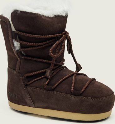 Śniegowce damskie na zimę Moon Boot ze sklepu: Gomez Fashion Store w kategorii: Śniegowce damskie - zdjęcie 874714-BD9-10338_MB265W000032146
