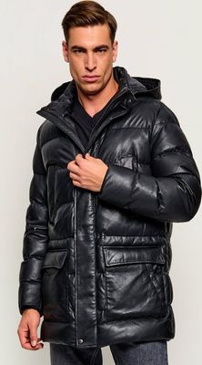 Płaszcz męski casual Milestone ze sklepu: Gomez Fashion Store w kategorii: Płaszcze męskie