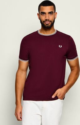 Fred Perry - T-shirt męski na wiosnę ze sklepu: Gomez Fashion Store w kategorii: T-shirty męskie - zdjęcie 874714-BD9-10338_FR265M000014023