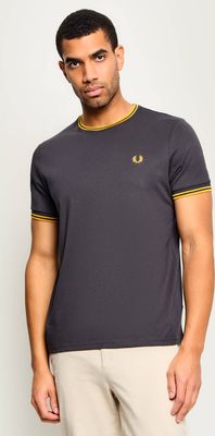 T-shirt męski wiosenny Fred Perry ze sklepu: Gomez Fashion Store w kategorii: T-shirty męskie
