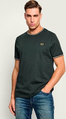 T-shirt męski na wiosnę Fred Perry ze sklepu: Gomez Fashion Store w kategorii: T-shirty męskie