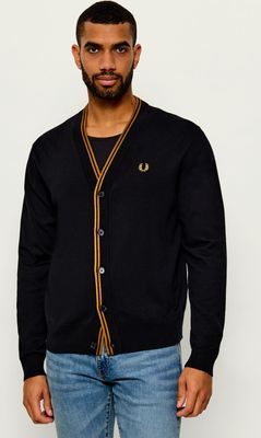 Sweter męski na zimę casual Fred Perry ze sklepu: Gomez Fashion Store w kategorii: Swetry męskie - zdjęcie 874714-BD9-10338_FR265M000036006