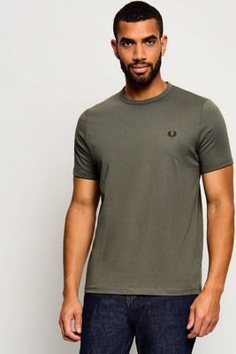 Fred Perry - T-shirt męski wiosenny ze sklepu: Gomez Fashion Store w kategorii: T-shirty męskie - zdjęcie 874714-BD9-10338_FR265M000008047