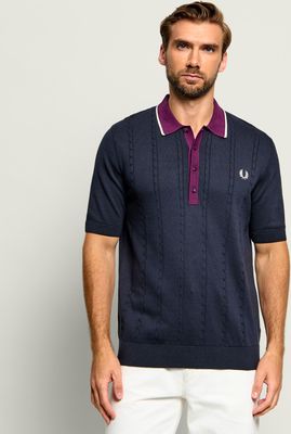 Fred Perry - T-shirt męski casualowy ze sklepu: Gomez Fashion Store w kategorii: T-shirty męskie - zdjęcie 874714-BD9-10338_FR265M000002008