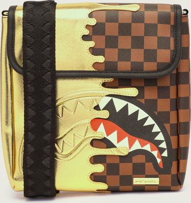 brązowy Torba męska Sprayground ze sklepu: Gomez Fashion Store w kategorii: Torby męskie