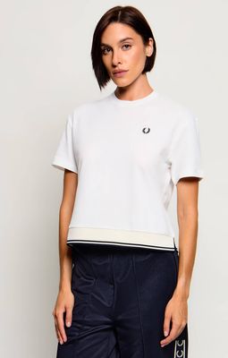 Bluzka damska casual Fred Perry ze sklepu: Gomez Fashion Store w kategorii: Bluzki damskie - zdjęcie 874714-BD9-10338_FR265W000006046