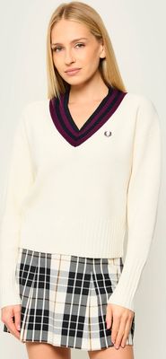 Sweter damski na zimę Fred Perry ze sklepu: Gomez Fashion Store w kategorii: Swetry damskie