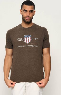 Gant - T-shirt męski wiosenny ze sklepu: Gomez Fashion Store w kategorii: T-shirty męskie - zdjęcie 874714-BD9-10338_GA265M000021284