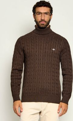 Sweter męski zimowy Gant ze sklepu: Gomez Fashion Store w kategorii: Swetry męskie - zdjęcie 874714-BD9-10338_GA265M000042284