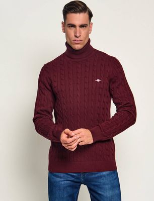 Sweter męski Gant ze sklepu: Gomez Fashion Store w kategorii: Swetry męskie - zdjęcie 874714-BD9-10338_GA265M000042676