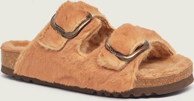 Klapki damskie na lato Scholl ze sklepu: Gomez Fashion Store w kategorii: Klapki damskie - zdjęcie 874714-BD9-10338_OL265W000008008
