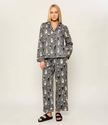 Piżama Polo Ralph Lauren ze sklepu: Gomez Fashion Store w kategorii: Piżamy damskie - zdjęcie 874714-BD9-10338_PR265W000061ZZS