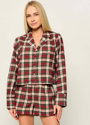 Piżama z nadrukami Polo Ralph Lauren ze sklepu: Gomez Fashion Store w kategorii: Piżamy damskie - zdjęcie 874714-BD9-10338_PR265W000067ZZT