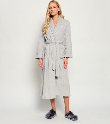 Szlafrok damski casual LAUREN RALPH LAUREN ze sklepu: Gomez Fashion Store w kategorii: Szlafroki damskie - zdjęcie 874714-BD9-10338_RL265W000147BJ2