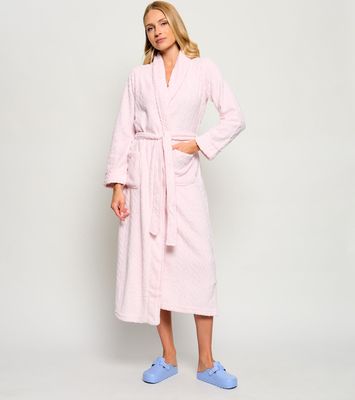 LAUREN RALPH LAUREN - Szlafrok damski gładki ze sklepu: Gomez Fashion Store w kategorii: Szlafroki damskie - zdjęcie 874714-BD9-10338_RL265W000147BJ1