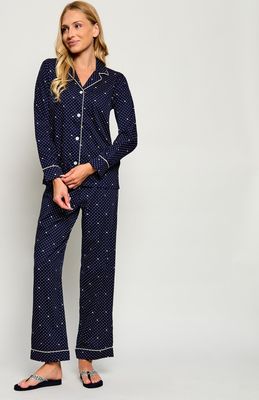 Piżama w nadruki LAUREN RALPH LAUREN ze sklepu: Gomez Fashion Store w kategorii: Piżamy damskie - zdjęcie 874714-BD9-10338_RL265W000149JQ8