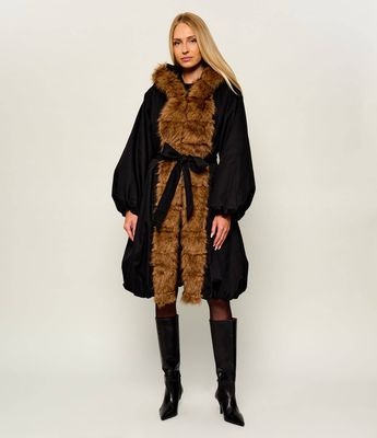Płaszcz damski na jesień Rotate ze sklepu: Gomez Fashion Store w kategorii: Płaszcze damskie - zdjęcie 874714-BD9-10338_R1265W000002001
