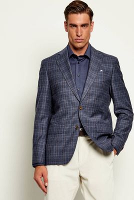 Marynarka męska na jesień Sand Copenhagen ze sklepu: Gomez Fashion Store w kategorii: Marynarki męskie - zdjęcie 874714-BD9-10338_SG265M000005048