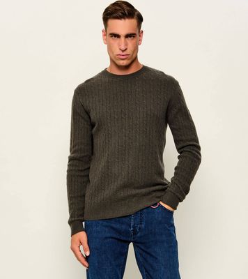 Sand Copenhagen - Sweter męski zimowy casual ze sklepu: Gomez Fashion Store w kategorii: Swetry męskie - zdjęcie 874714-BD9-10338_SG265M000024053