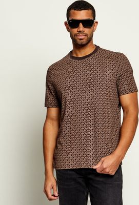 T-shirt męski casual wiosenny Michael Kors ze sklepu: Gomez Fashion Store w kategorii: T-shirty męskie - zdjęcie 874714-BD9-10338_MK265M000013201