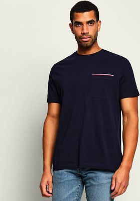 T-shirt męski na wiosnę Tommy Hilfiger ze sklepu: Gomez Fashion Store w kategorii: T-shirty męskie - zdjęcie 874714-BD9-10338_TH265M000335F23