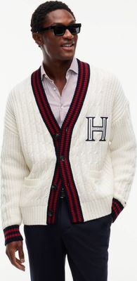 Tommy Hilfiger - Sweter męski w stylu młodzieżowym ze sklepu: Gomez Fashion Store w kategorii: Swetry męskie - zdjęcie 874714-BD9-10338_TH265M000342L35