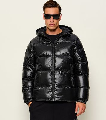 Kurtka męska na zimę Tommy Hilfiger ze sklepu: Gomez Fashion Store w kategorii: Kurtki męskie - zdjęcie 874714-BD9-10338_TH265M000355D12