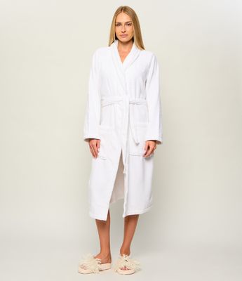 Szlafrok damski gładki Kenzo Home ze sklepu: Gomez Fashion Store w kategorii: Szlafroki damskie - zdjęcie 874714-BD9-10338_KH265W000001A35