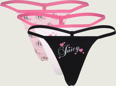 Majtki damskie casual Juicy Couture ze sklepu: Gomez Fashion Store w kategorii: Majtki damskie - zdjęcie 874714-BD9-10338_JY265W000019150