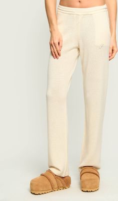 Spodnie damskie casual Sporty&Rich ze sklepu: Gomez Fashion Store w kategorii: Spodnie damskie - zdjęcie 874714-BD9-10338_TY265W000027029