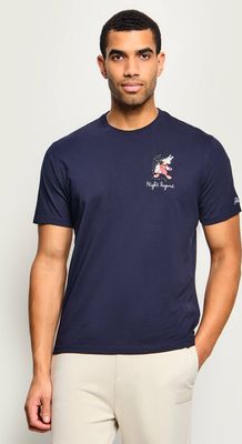 ST.Barth - T-shirt męski wiosenny casualowy ze sklepu: Gomez Fashion Store w kategorii: T-shirty męskie