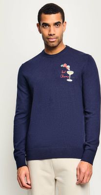 Sweter męski w sportowym stylu ST.Barth ze sklepu: Gomez Fashion Store w kategorii: Swetry męskie