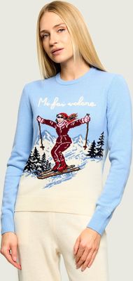 Sweter damski ST.Barth ze sklepu: Gomez Fashion Store w kategorii: Swetry damskie - zdjęcie 874714-BD9-10338_SB265W000012475