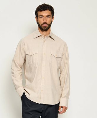 Koszula męska Oscar Jacobson ze sklepu: Gomez Fashion Store w kategorii: Koszule męskie - zdjęcie 874714-BD9-10338_OJ265M000003134