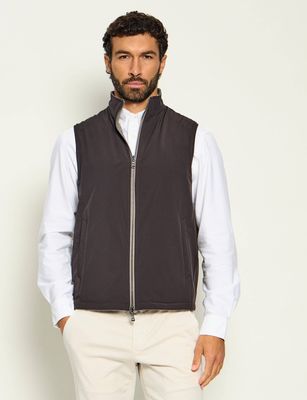 Oscar Jacobson - Kamizelka męska jesienna elegancka ze sklepu: Gomez Fashion Store w kategorii: Kamizelki męskie - zdjęcie 874714-BD9-10338_OJ265M000014105