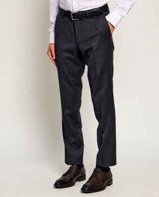 Spodnie męskie jesienne Oscar Jacobson ze sklepu: Gomez Fashion Store w kategorii: Spodnie męskie - zdjęcie 874714-BD9-10338_OJ265M000015040