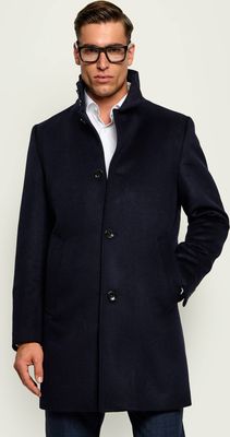 Oscar Jacobson - Płaszcz męski jesienny ze sklepu: Gomez Fashion Store w kategorii: Płaszcze męskie