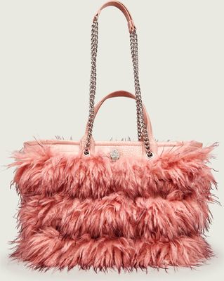 Shopper bag w stylu boho Kurt Geiger ze sklepu: Gomez Fashion Store w kategorii: Torby Shopper bag - zdjęcie 874714-BD9-10338_KG265W000083030