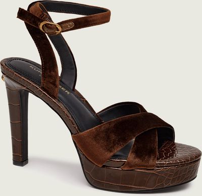 Sandały damskie na lato Kurt Geiger ze sklepu: Gomez Fashion Store w kategorii: Sandały damskie - zdjęcie 874714-BD9-10338_KG265W000143089