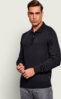 czarny T-shirt męski BOSS BLACK ze sklepu: Gomez Fashion Store w kategorii: T-shirty męskie