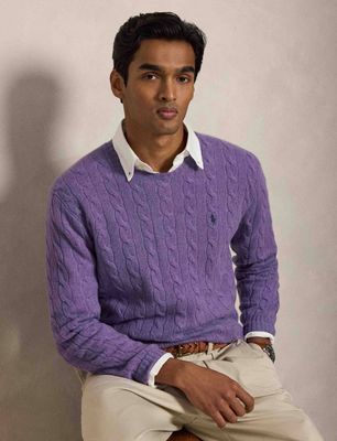Sweter męski na zimę Polo Ralph Lauren ze sklepu: Gomez Fashion Store w kategorii: Swetry męskie - zdjęcie 874714-BD9-10338_PR265M000090RRA