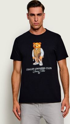 T-shirt męski na wiosnę młodzieżowy Baron Filou ze sklepu: Gomez Fashion Store w kategorii: T-shirty męskie - zdjęcie 874714-BD9-10338_FB265M000004002