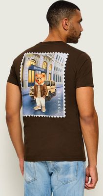T-shirt męski w stylu młodzieżowym Baron Filou ze sklepu: Gomez Fashion Store w kategorii: T-shirty męskie - zdjęcie 874714-BD9-10338_FB265M000008015