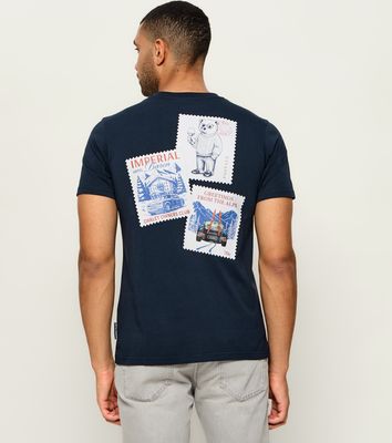 T-shirt męski młodzieżowy Baron Filou ze sklepu: Gomez Fashion Store w kategorii: T-shirty męskie - zdjęcie 874714-BD9-10338_FB265M000007016
