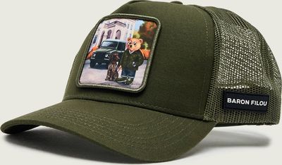 Czapka z daszkiem męska Baron Filou ze sklepu: Gomez Fashion Store w kategorii: Czapki z daszkiem męskie - zdjęcie 874714-BD9-10338_FB265M000015024