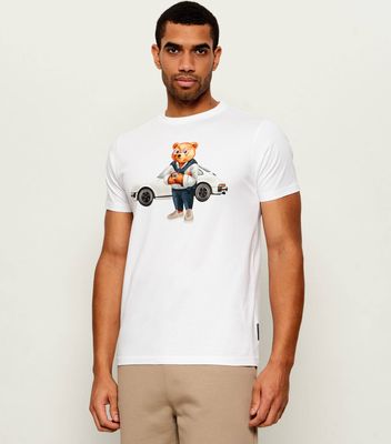 T-shirt męski na wiosnę Baron Filou ze sklepu: Gomez Fashion Store w kategorii: T-shirty męskie - zdjęcie 874714-BD9-10338_FB265M000022005