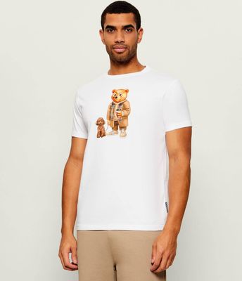Baron Filou - T-shirt męski na wiosnę ze sklepu: Gomez Fashion Store w kategorii: T-shirty męskie - zdjęcie 874714-BD9-10338_FB265M000023005