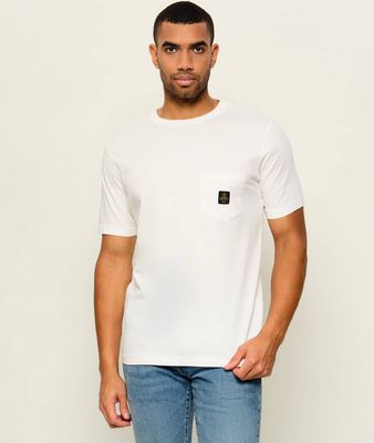 T-shirt męski wiosenny RefrigiWear ze sklepu: Gomez Fashion Store w kategorii: T-shirty męskie - zdjęcie 874714-BD9-10338_RW265M000023003