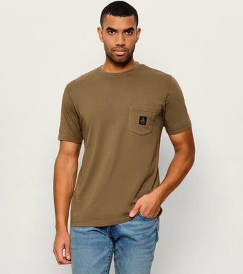 T-shirt męski RefrigiWear ze sklepu: Gomez Fashion Store w kategorii: T-shirty męskie - zdjęcie 874714-BD9-10338_RW265M000023002